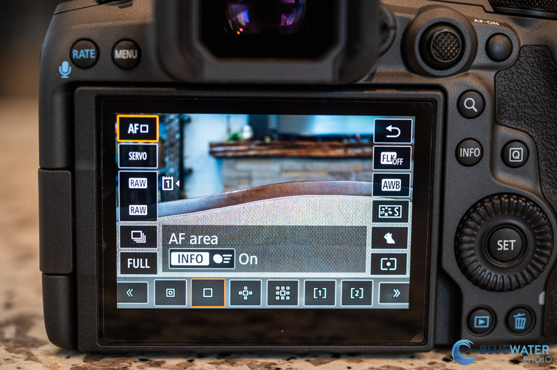 Canon R5 II Q Menu Autofocus Mode